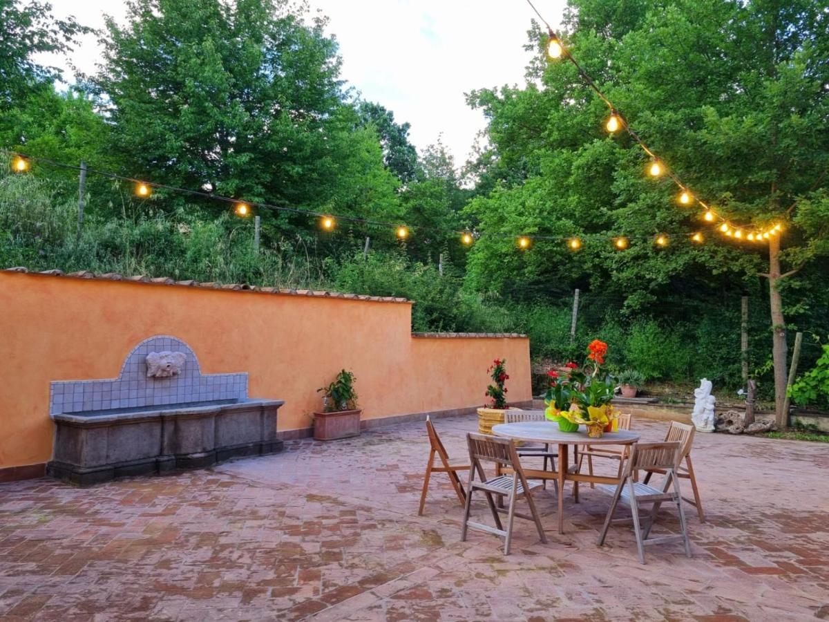 Ferienwohnung Fornace Del Conte Abbadia di Montepulciano Exterior foto