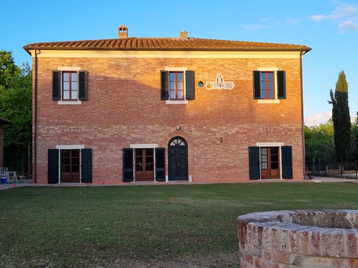 Ferienwohnung Fornace Del Conte Abbadia di Montepulciano Exterior foto