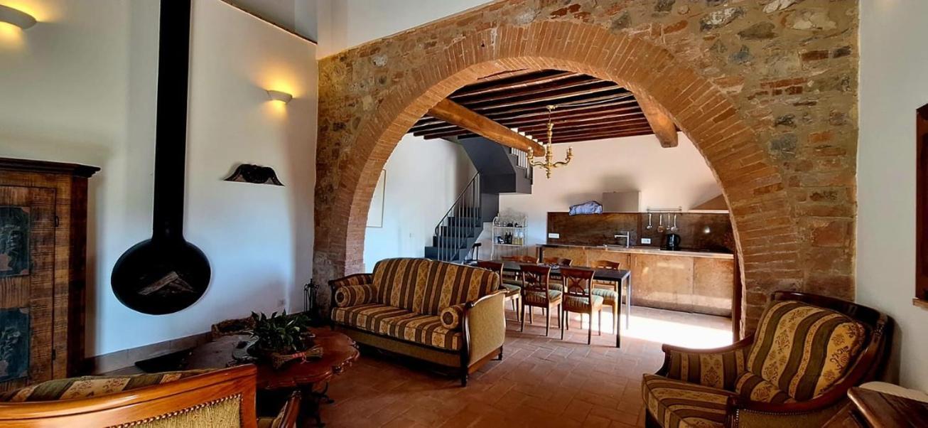 Ferienwohnung Fornace Del Conte Abbadia di Montepulciano Exterior foto