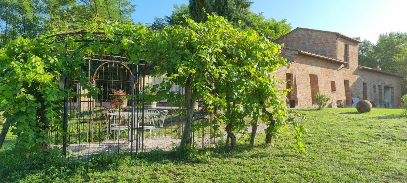 Ferienwohnung Fornace Del Conte Abbadia di Montepulciano Exterior foto