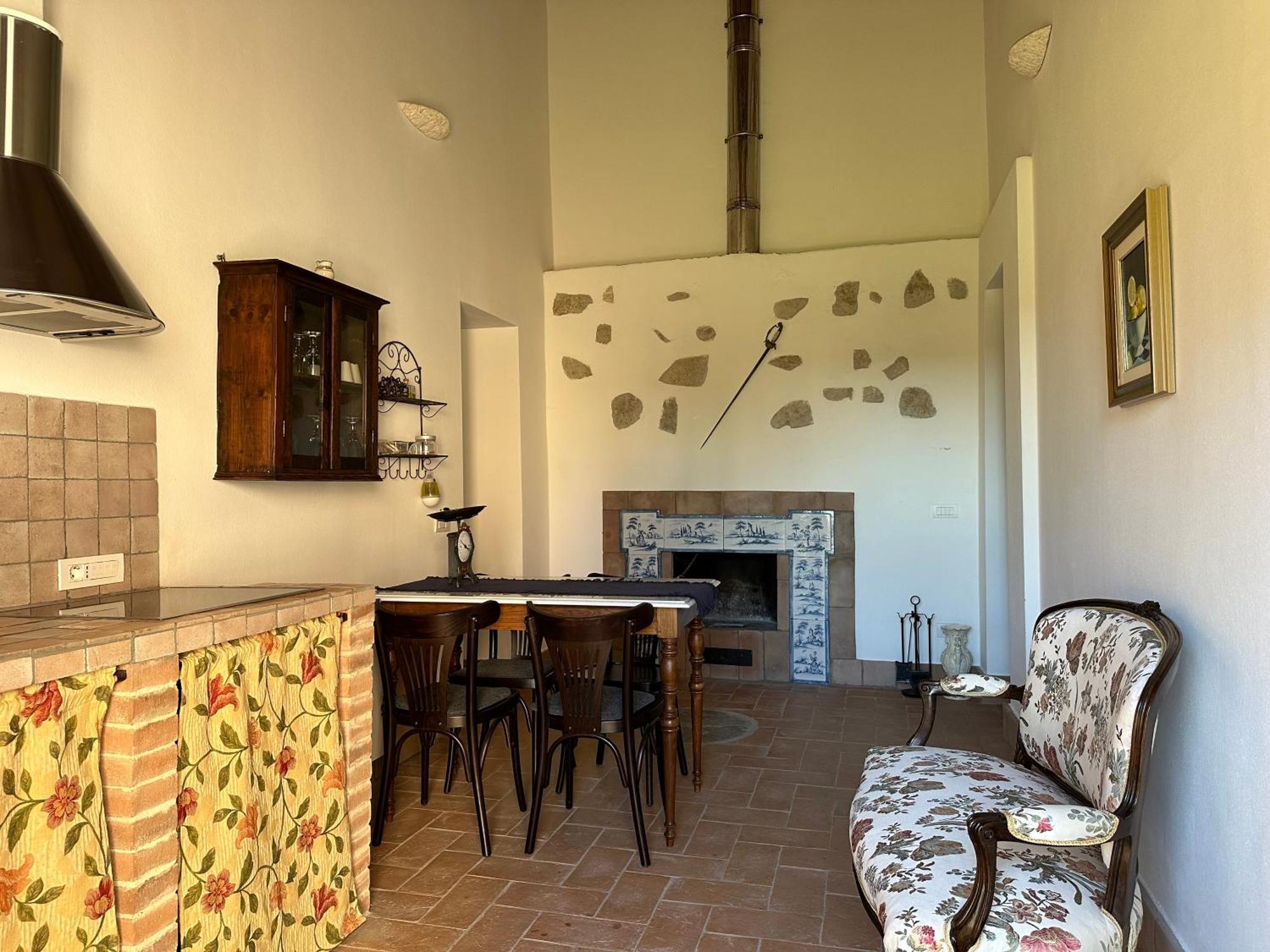 Ferienwohnung Fornace Del Conte Abbadia di Montepulciano Exterior foto