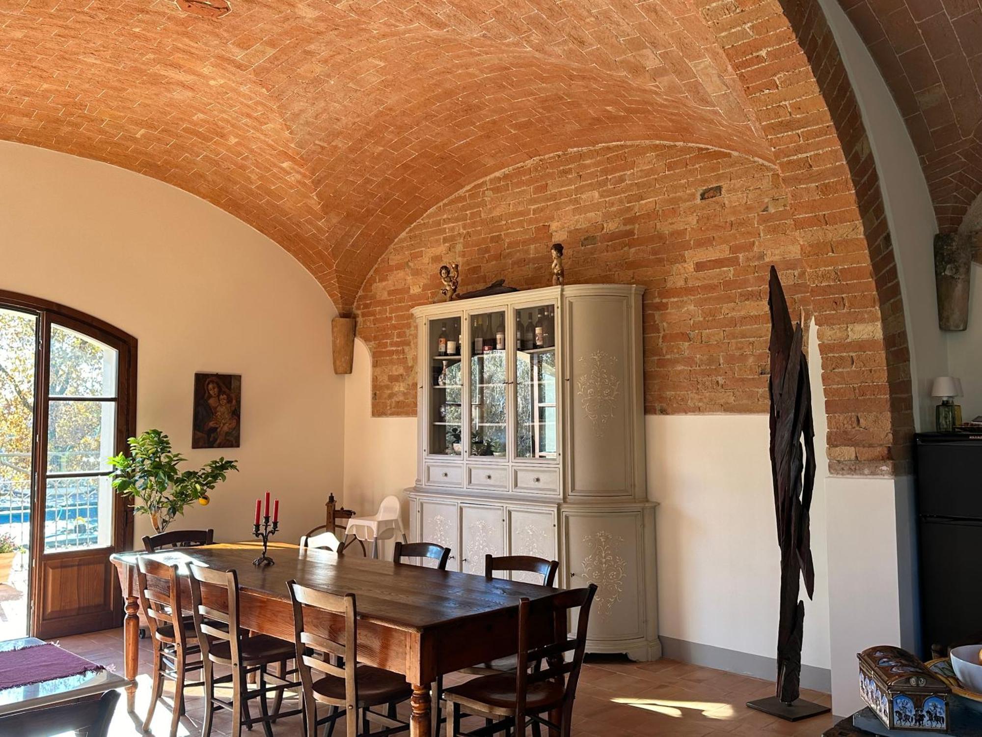 Ferienwohnung Fornace Del Conte Abbadia di Montepulciano Exterior foto