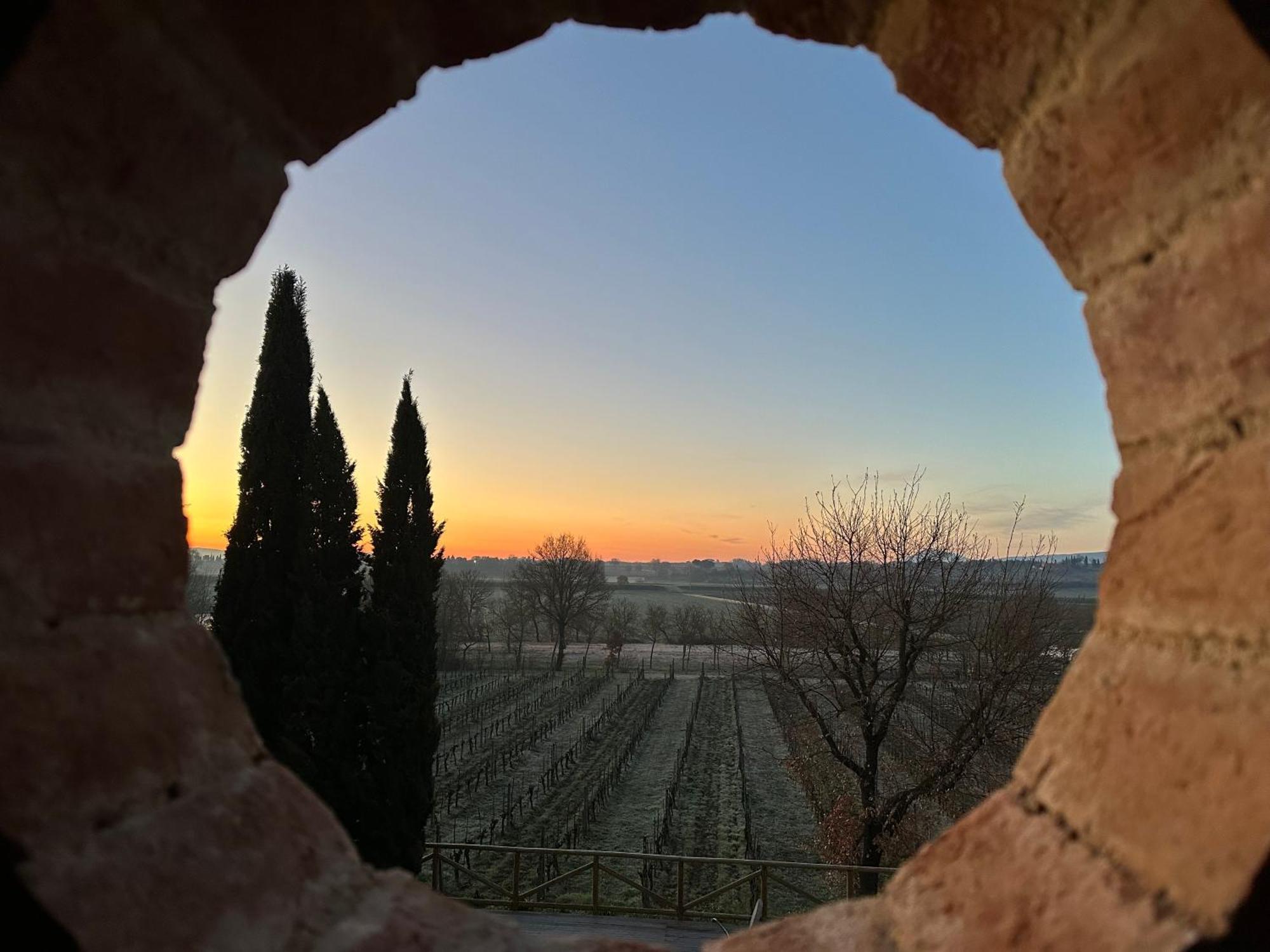 Ferienwohnung Fornace Del Conte Abbadia di Montepulciano Exterior foto